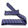 Moda Di Raza Men's Slanted Shadow Stripe Ties Modern Imported Fashion Neckties-Berry view 2