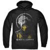 Mortal Kombat X Fighting Video Game Scorpion & Dragon Seal Adult PullOver Hoodie Black view 1