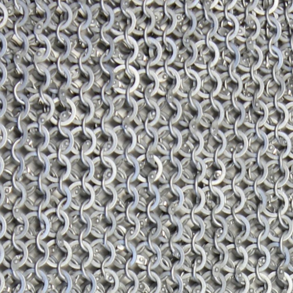 Armory Replicas Re-Enactment Aluminum Haubergeon Chainmail Large