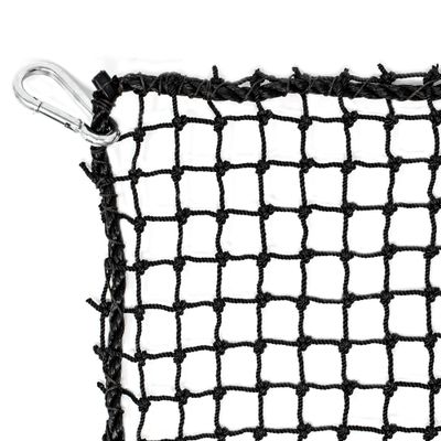 JFN Pro High Impact Golf Net, #24 Nylon, Black, 15' x 50'