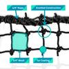 JFN Pro High Impact Golf Net, #24 Nylon, Black, 15' x 50' view 2