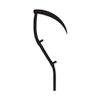 Scythe Sickle Thresher - Vinyl Decal Sticker - 5" x 12" - Black view 1
