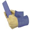 Couver Unisex Cotton Solid/Plain Sweatband Set(Headband x 1+ 4" Wristband x 2) for Sports - Cerulean Blue view 2