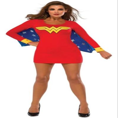 Rubies DC Comics: Wonder Woman Costume for Adults, Women's Large