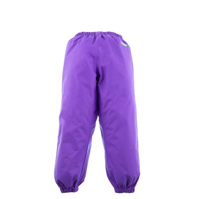 Splashy Waterproof Rain Pants for Kids (3T, Purple)