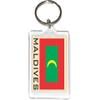 Acrylic KeyChains KeyRings Holders - Asia & Africa Grp 2 (12-Pack, Country: Maldives) view 1