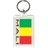 Acrylic KeyChains KeyRings Holders - Asia & Africa Grp 2 (12-Pack, Country: Mali) view 1