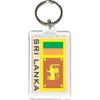 Acrylic KeyChains KeyRings Holders - Asia & Africa Grp 3 (12-Pack, Country: Sri Lanka) view 1