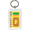 Acrylic KeyChains KeyRings Holders - Asia & Africa Grp 3 (12-Pack, Country: Sri Lanka) view 2