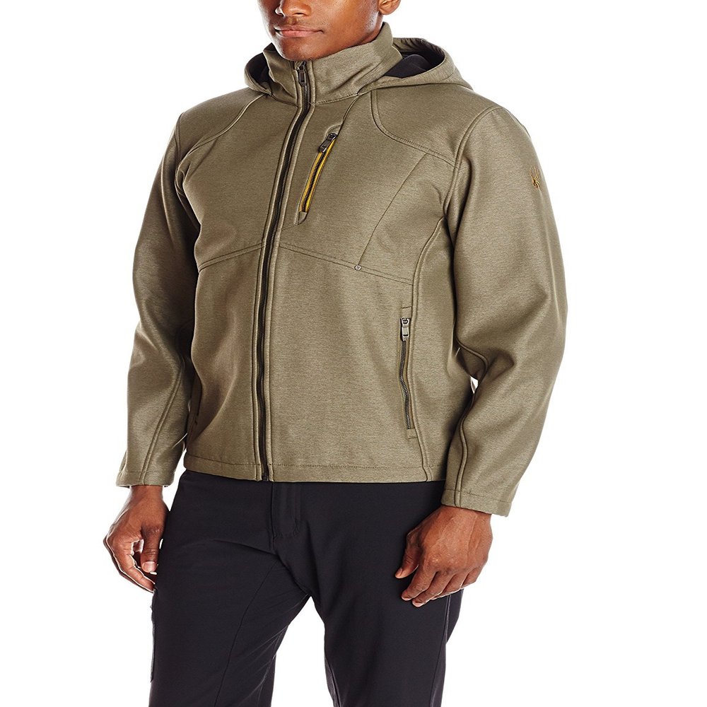 Spyder Men's Patsch Novelty Jacket, Guard/Brazen, Medium