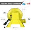 Zoom 1 HP Inflatable Bounce House Blower Air Pump Fan, W4L 750 Watt Residential Inflatable Blower for Bounce Houses, Combos, and Advertising Inflatables, Energy Efficient and Compact for Home Use view 4