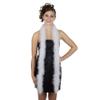 ZUCKER Marabou Boa Medium Weight Solid Color - Silver view 1