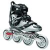 Roces 400721 Men's Model Lab Fitness Inline Skate, US 7, Black/Silver view 1