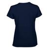 Gildan Missy Fit Women's Small Adult Short Sleeve T-Shirt, Navy (4 Pack) view 2
