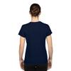 Gildan Missy Fit Women's Small Adult Short Sleeve T-Shirt, Navy (4 Pack) view 4