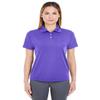 UltraClub Womens Cool & Dry Stain-Release Performance Polo(8445L)-Purple-XS view 1