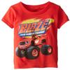 Nickelodeon boys Blaze and the Monster Machines Short Sleeve Tee fashion t shirts, Red, 5T US view 1