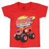 Nickelodeon boys Blaze and the Monster Machines Short Sleeve Tee fashion t shirts, Red, 5T US view 2
