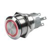 Marinco Push Button Switch - 24V Momentary (On)/Off - Red LED [80-511-0006-01] view 1
