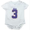 Buffalo Bills NFL Infants EJ Manuel # 3 Creeper Jersey - White (0-3 Months) view 2