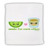 TOOLOUD Cute Tequila Shot and Lime - Made for Each Other Micro Terry Sport Towel 11" x 18" view 1