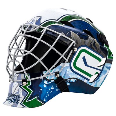 Franklin Sports GFM 1500 NHL Vancouver Canucks Goalie Face Mask