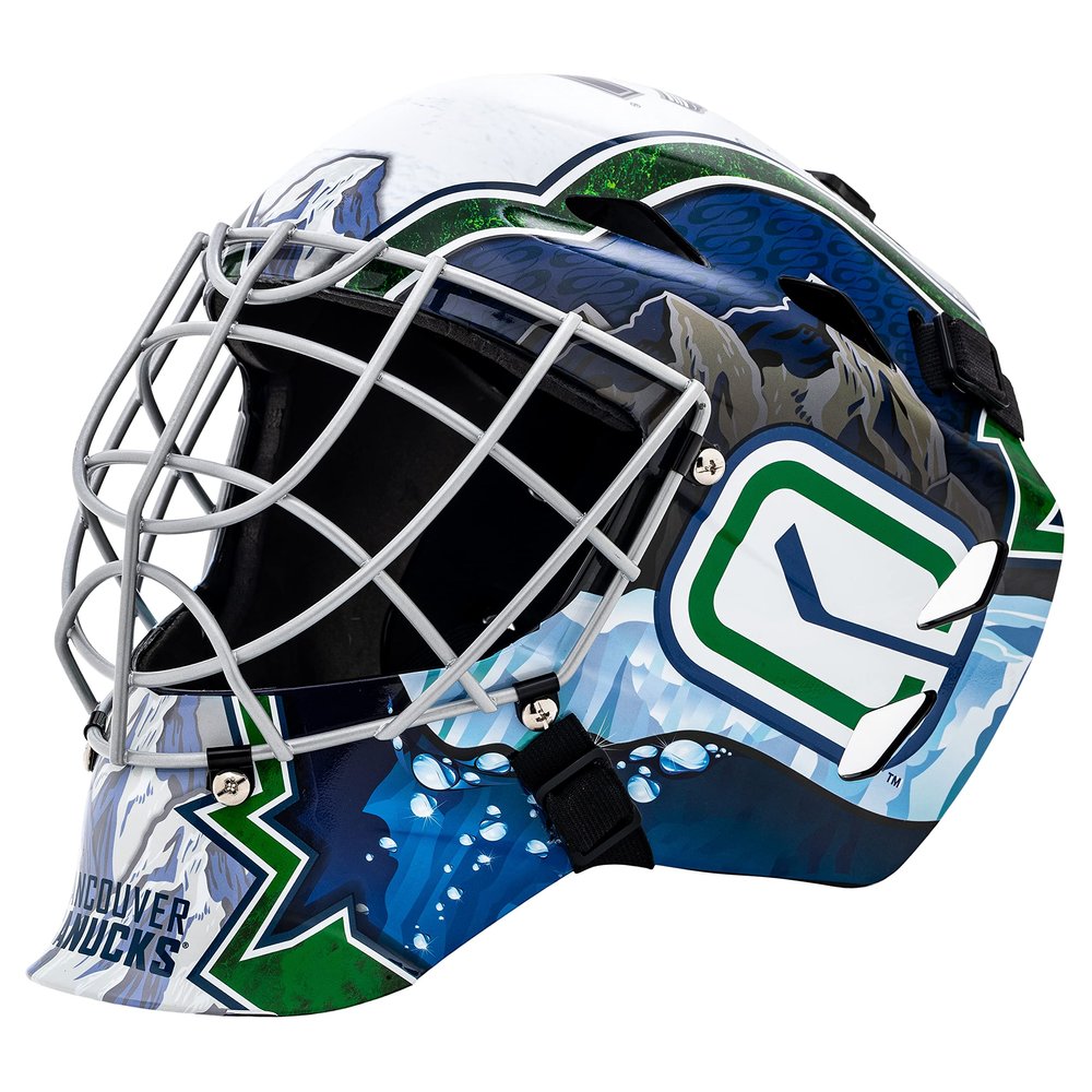 Franklin Sports GFM 1500 NHL Vancouver Canucks Goalie Face Mask
