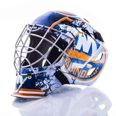 Franklin Sports GFM 1500 NHL New York Islanders Goalie Face Mask
