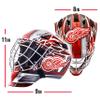 Franklin Sports Detroit Red Wings NHL Hockey Goalie Face Mask - Goalie Mask for Kids Street Hockey - Youth NHL Team Masks for Kids view 2