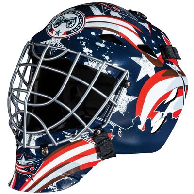 Franklin Sports GFM 1500 NHL Columbus Blue Jackets Goalie Face Mask