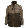Drake Waterfowl Youth MST Eqwader Warm Moisture-Wicking Fleece Lined Waterproof Windproof Breathable Full-Zip Outdoor Jacket, Mossy Oak Bottomland, 10 view 1