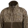 Drake Waterfowl Youth MST Eqwader Warm Moisture-Wicking Fleece Lined Waterproof Windproof Breathable Full-Zip Outdoor Jacket, Mossy Oak Bottomland, 10 view 3