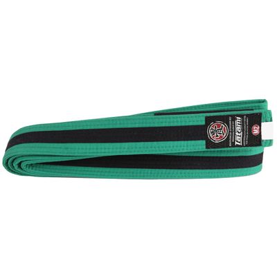 Tatami Fightwear Kid's IBJJF Rank Belt - M2 - Green/Black