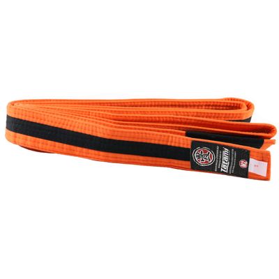 Tatami Fightwear Kid's IBJJF Rank Belt - M4 - Orange/Black