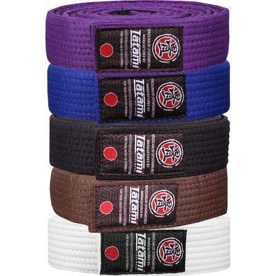 Tatami Fightwear Adult BJJ Rank Belt - A4 - Purple