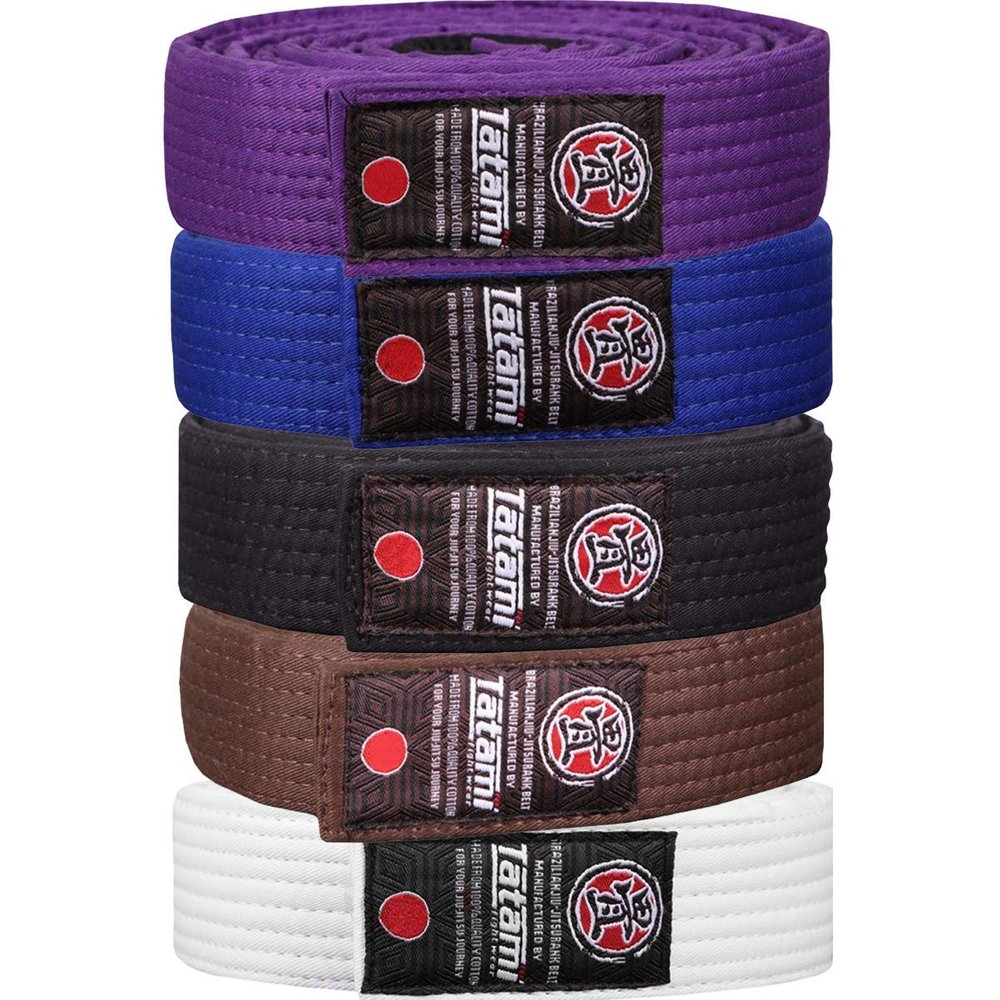 Tatami Fightwear Adult BJJ Rank Belt - A4 - Purple