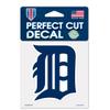 WinCraft MLB Detroit Tigers 4" x 4" Black Outdoor Vinyl Rated Material Decal view 1