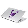 Yoonek Graphics Loki's Army. Loki's Helmet Decal Sticker for Car Window, Laptop, Motorcycle, Walls, Mirror and More. 10" Height. SKU: 493 (Violet) view 1
