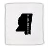 TOOLOUD Mississippi - United States Shape Micro Terry Sport Towel 11" x 18" view 1