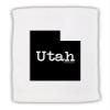 TOOLOUD Utah - United States Shape Micro Terry Sport Towel 11" x 18" view 1