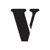Army Military Font V Initial - Vinyl Decal Sticker - 5" x 5.75" - Black view 1
