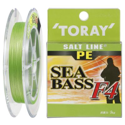 Toray Salt Line PE Sea Bass F4 164.0 yd (150 m), No. 0.8