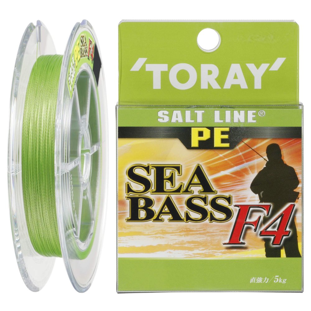 Toray Salt Line PE Sea Bass F4 164.0 yd (150 m), No. 0.8