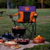 Logo Brands NCAA Clemson Tigers Elite Portable Chair - Premium Outdoor Chair with Cup Holder, Powder-Coated Steel Frame, Lightweight and Portable for Tailgating,and Sporting Events view 2