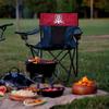 Logo Brands NCAA Arizona Wildcats Elite Portable Chair - Premium Outdoor Chair with Cup Holder, Powder-Coated Steel Frame, Lightweight and Portable for Tailgating,and Sporting Events view 2