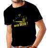 lepni.me Mens T-shirt I Need More Craft Beer! Funny Gift Drinking Bar Party Slogans (Medium Black Yellow) view 1