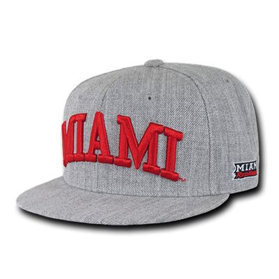 NCAA Game Day Fitted Cap College Caps - Univ of Miami, 7 1/4