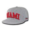 NCAA Game Day Fitted Cap College Caps - Univ of Miami, 7 1/4 view 1