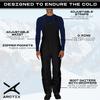 Arctix Men's Essential Insulated Bib Overalls, Black, 4X-Large/34" Inseam view 4