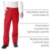 Arctix Men's Snowsports Cargo Pants, Vintage Red, X-Large/32" Inseam view 4